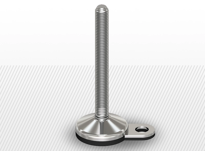 Nerezová antivibračná pätka – priskrutovateľná
