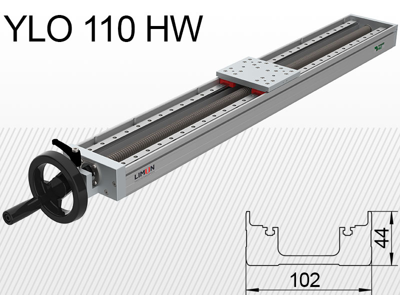 Limon YLO 110-HW lineárna jednotka Max. nosnosť 40kg zdvih 50-350mm