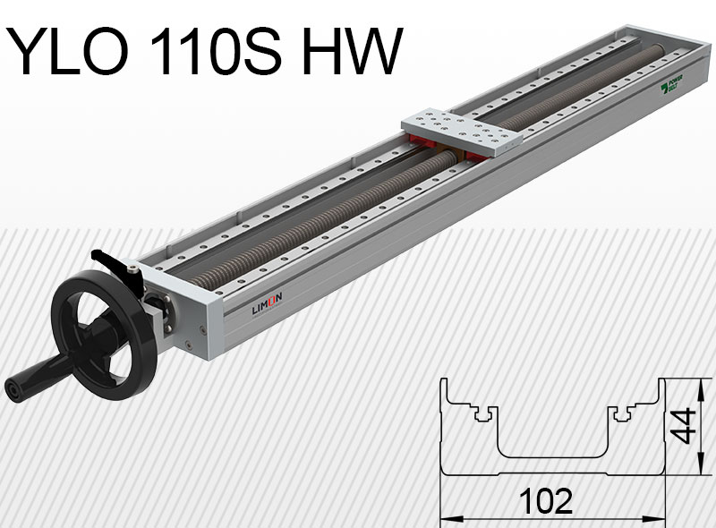 Limon YLO 110S-HW lineárna jednotka Max. nosnoť 20kg zdvih 50-400mm