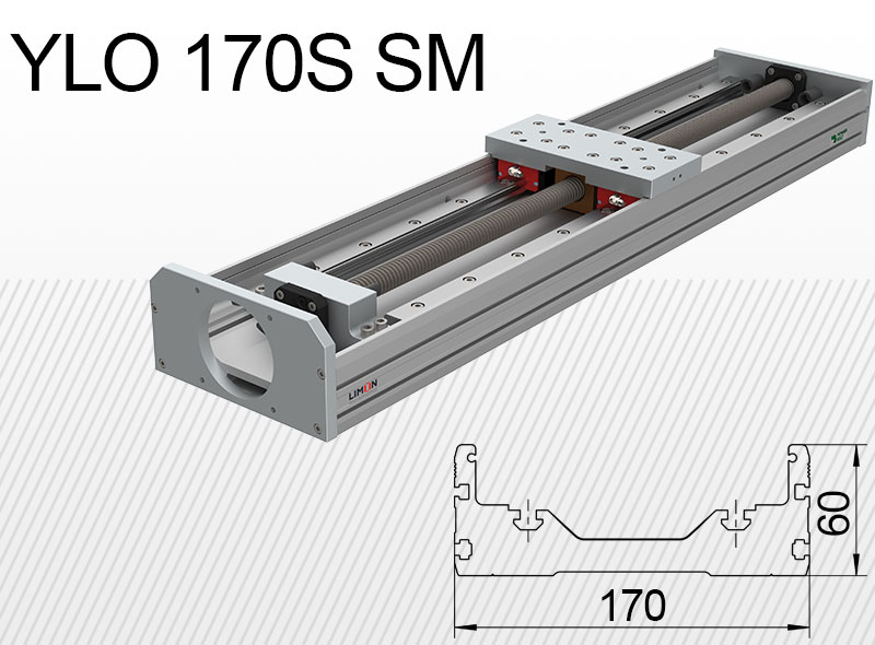Limon YLO 170S-SM lineárna jednotka Max. nosnosť 47kg zdvih 50-600mmm