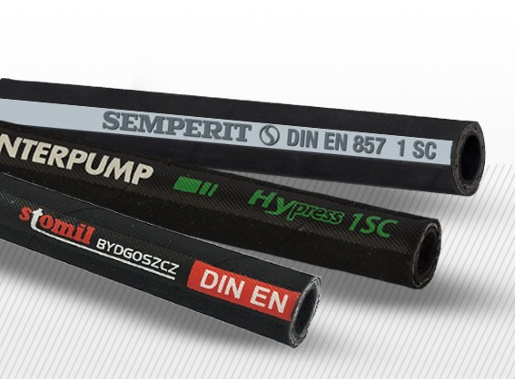 1SC Hydraulická hadica s oceľovou vložkou