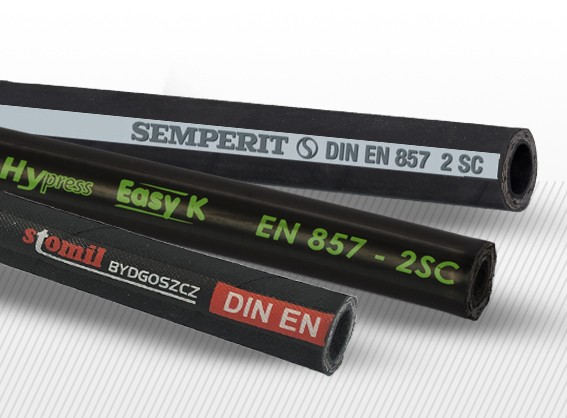 2SC Hydraulická hadica s oceľovou vložkou