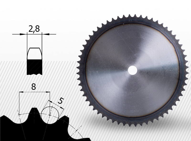 Typ 05B 8 X 3,0 mm