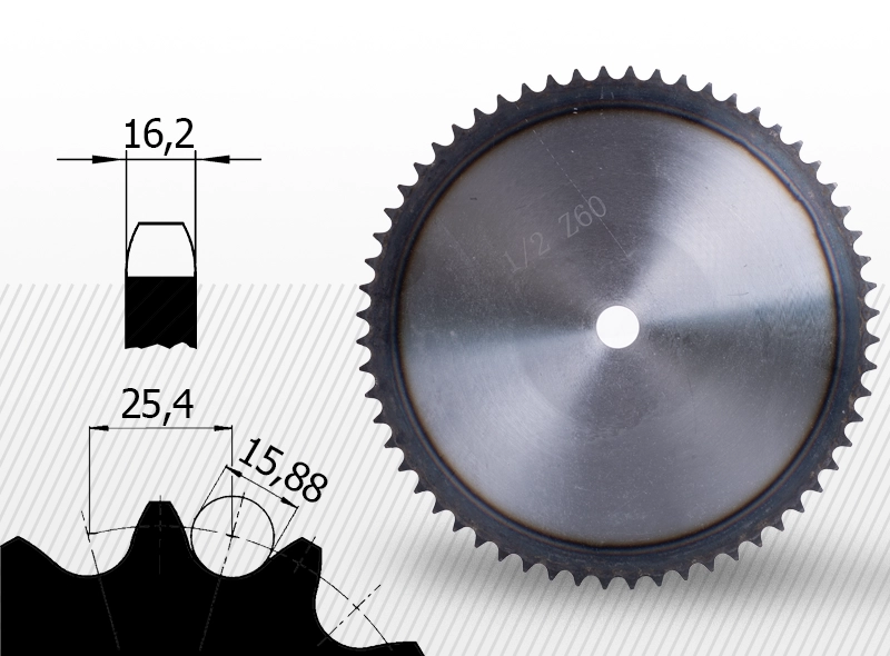 Typ 16B 1`` X 17,02 mm
