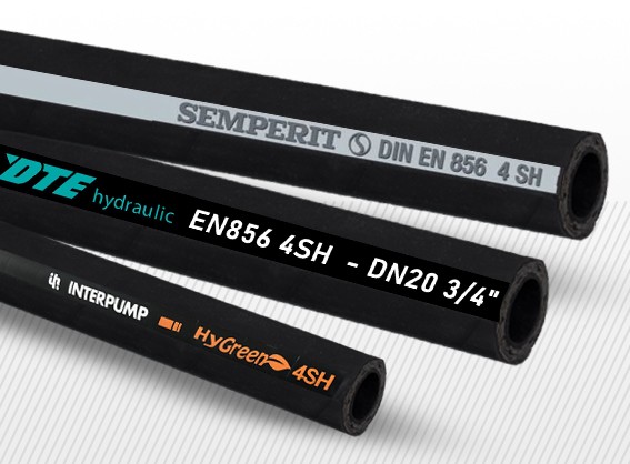 4SH Hydraulická hadica s oceľovou vložkou