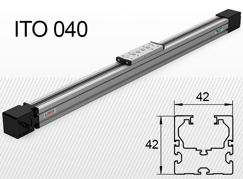 ITO 040 štandardný typ max zaťaženie 10kg* zdvih: 100-1500mm