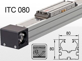 ITC 080 štandardný typ - max. zaťaženie 50kg*<br />zdvih: 100-4000mm