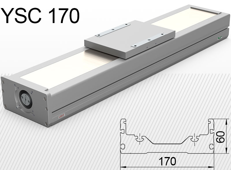 Typ YSC 170<br />max zaťaženie 60-120kg**<br />Zdvih: 100-1250mm