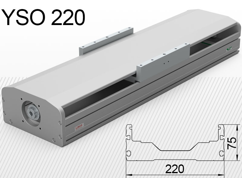 Typ YSO 220 - max. zaťaženie 80-160kg**<br />zdvih: 100-1500mm