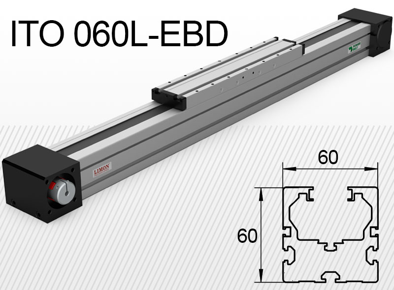 ITO 060L-EBD dlhý vozík<br />max zaťaženie 45kg*<br />Zdvih: 100-4000mm