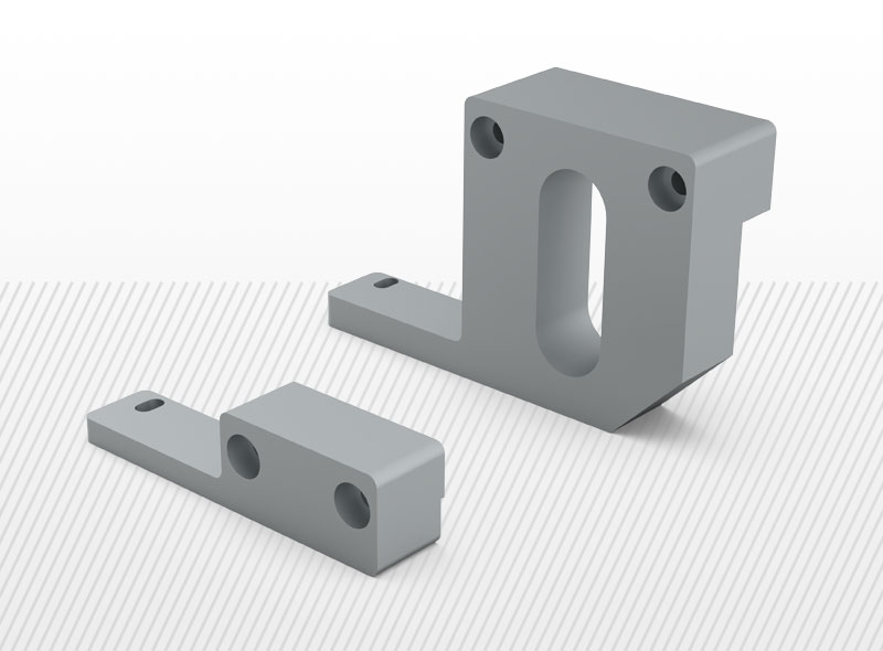 Adapter k meraču dráhy (uchytenie na hlavný vozík)