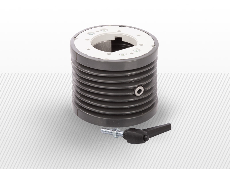 ARM080.840 Adaptér na naklonenie panelu Ø 130 mm - harmonikové vyhotovenie