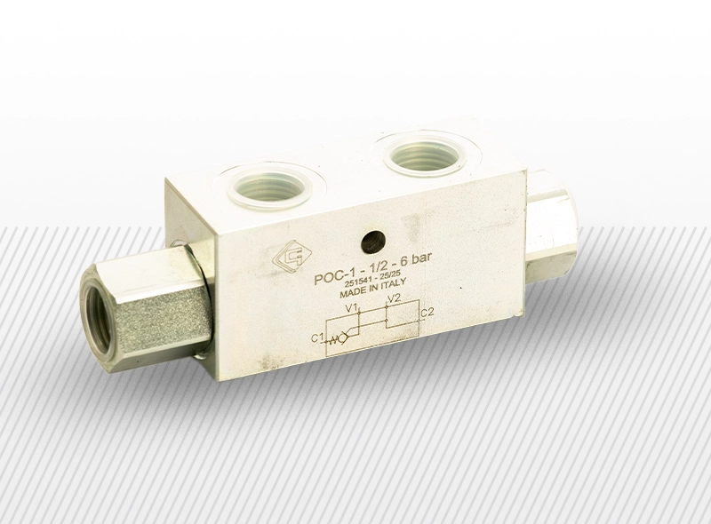 Jednoducho ovládaný spätný ventil