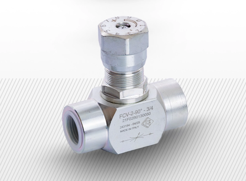 Škrtiaci ventil s otočným gombíkom