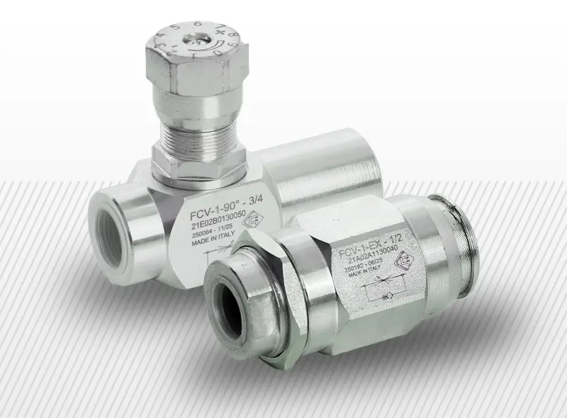 Škrtiace a spätné ventily