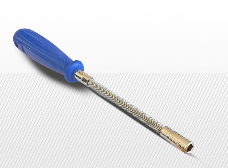 Nástroj na montáž hadicových spôn