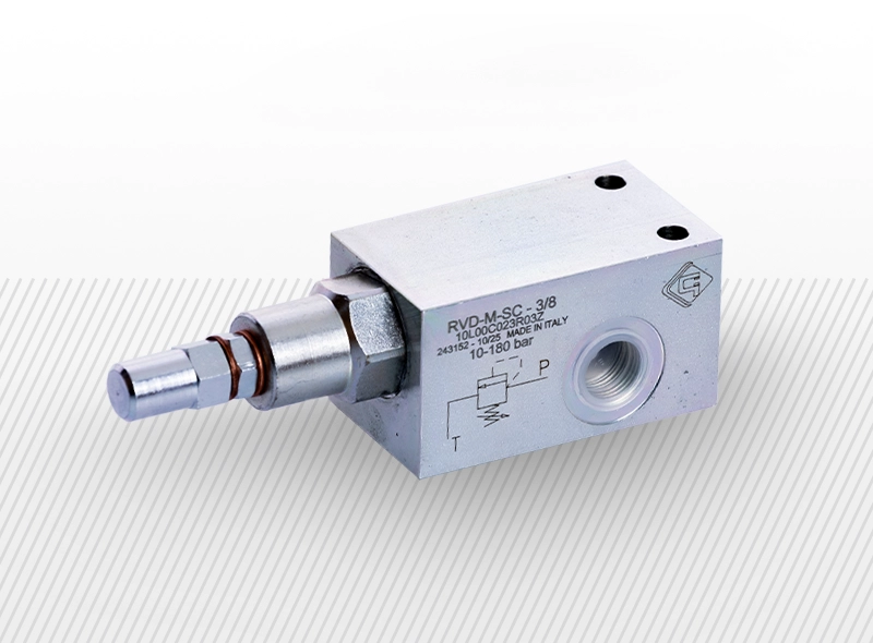 Tlakový regulačný ventil s pripojením pre manometer