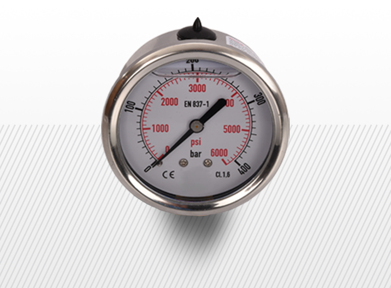 Manometer so zadným pripojením 63 mm