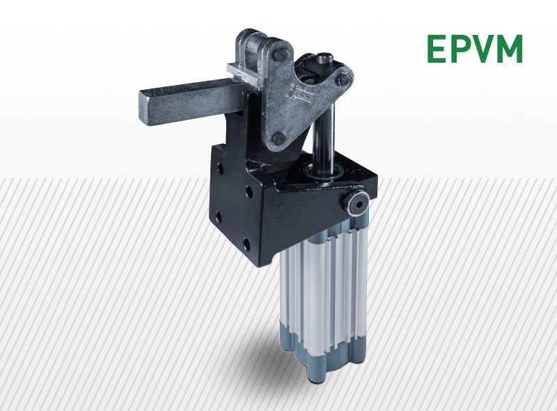 Pneumatické upínače typu EPVM, vyhotovenie heavy duty
