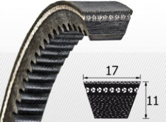 Zúbkovaný klinový remeň BX/X17 (17x11)