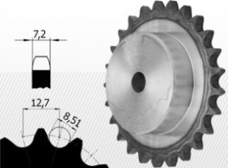 Typ 08B 1/2 X 5/16''