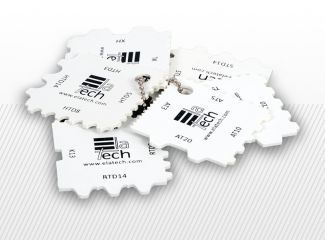 Sada šablón pre identifikáciu ozubených remeňov Elatech