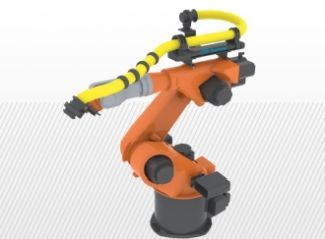 Ochrana káblov k robotu KUKA
