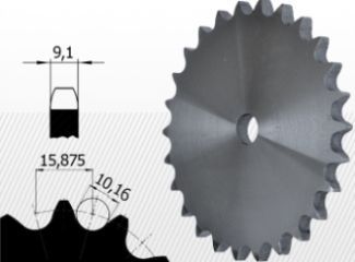 Typ 10B<br />5/8 X 3/8''