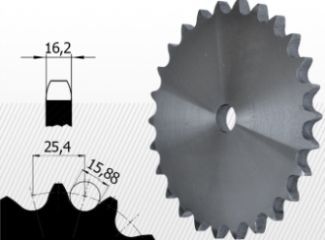 Typ 16B<br />1'' X 17,02 mm