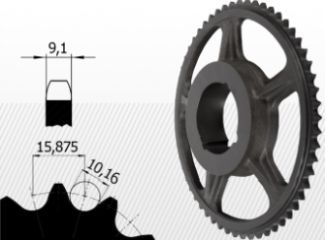 Typ 10B<br />5/8 X 3/8''