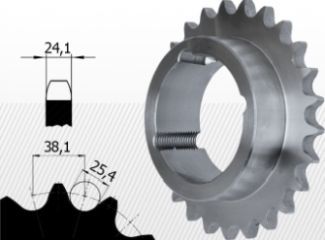 Typ 24B<br />1''1/2 X  1''