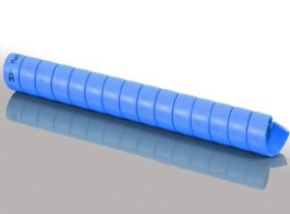 Ochranná špirála PVC - modrá 